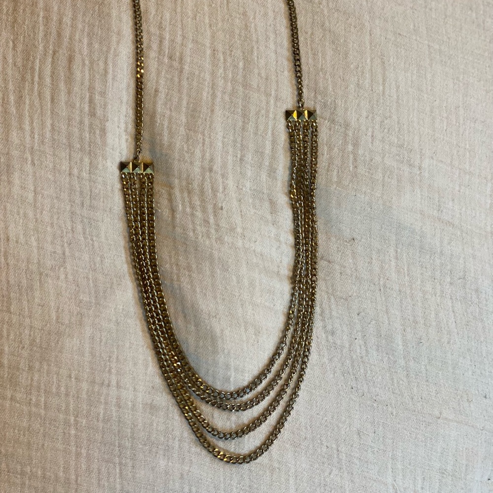 G by Guess Gold Studded Necklace